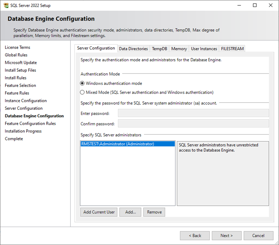 windows authentication mode 1