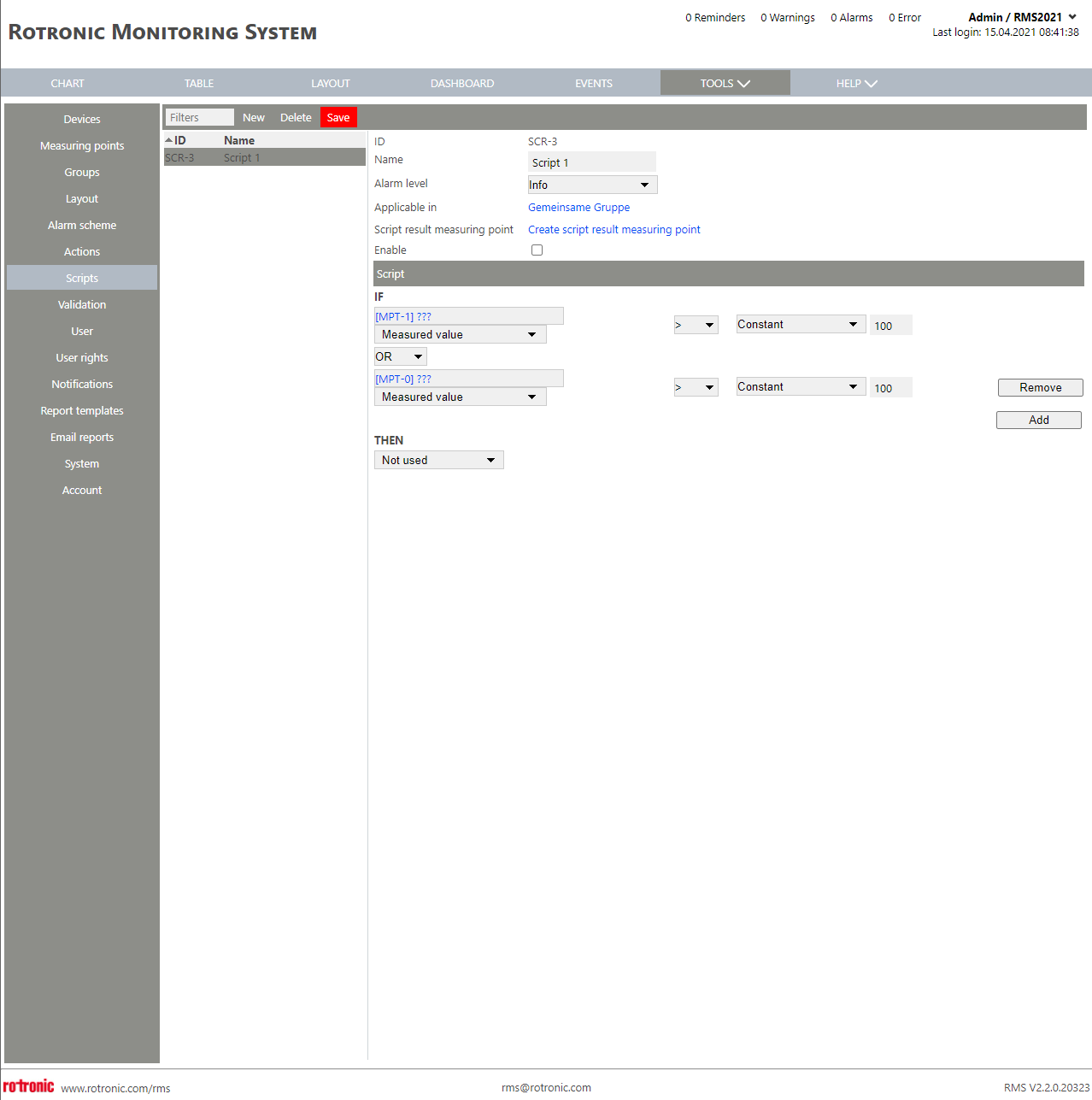 Scripts New+New+Script 1+Add