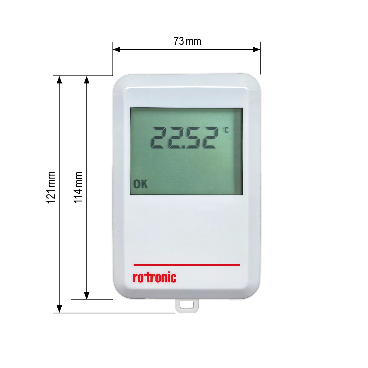 RMS_WiFi Data Logger_Dimensioning_front