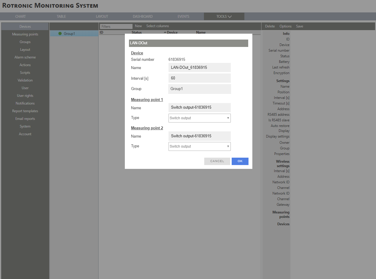 RMS add a device step 5