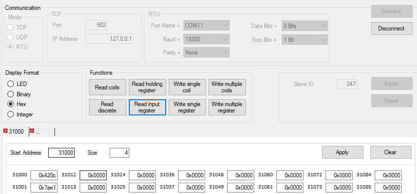 Guidance for MODBUS 13