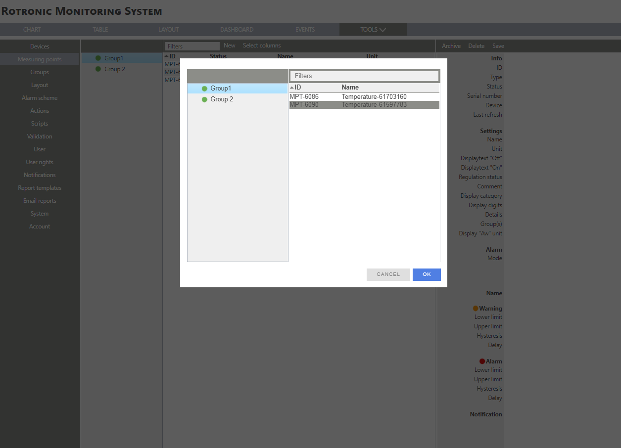 RMS add a psychrometric calculation step 5