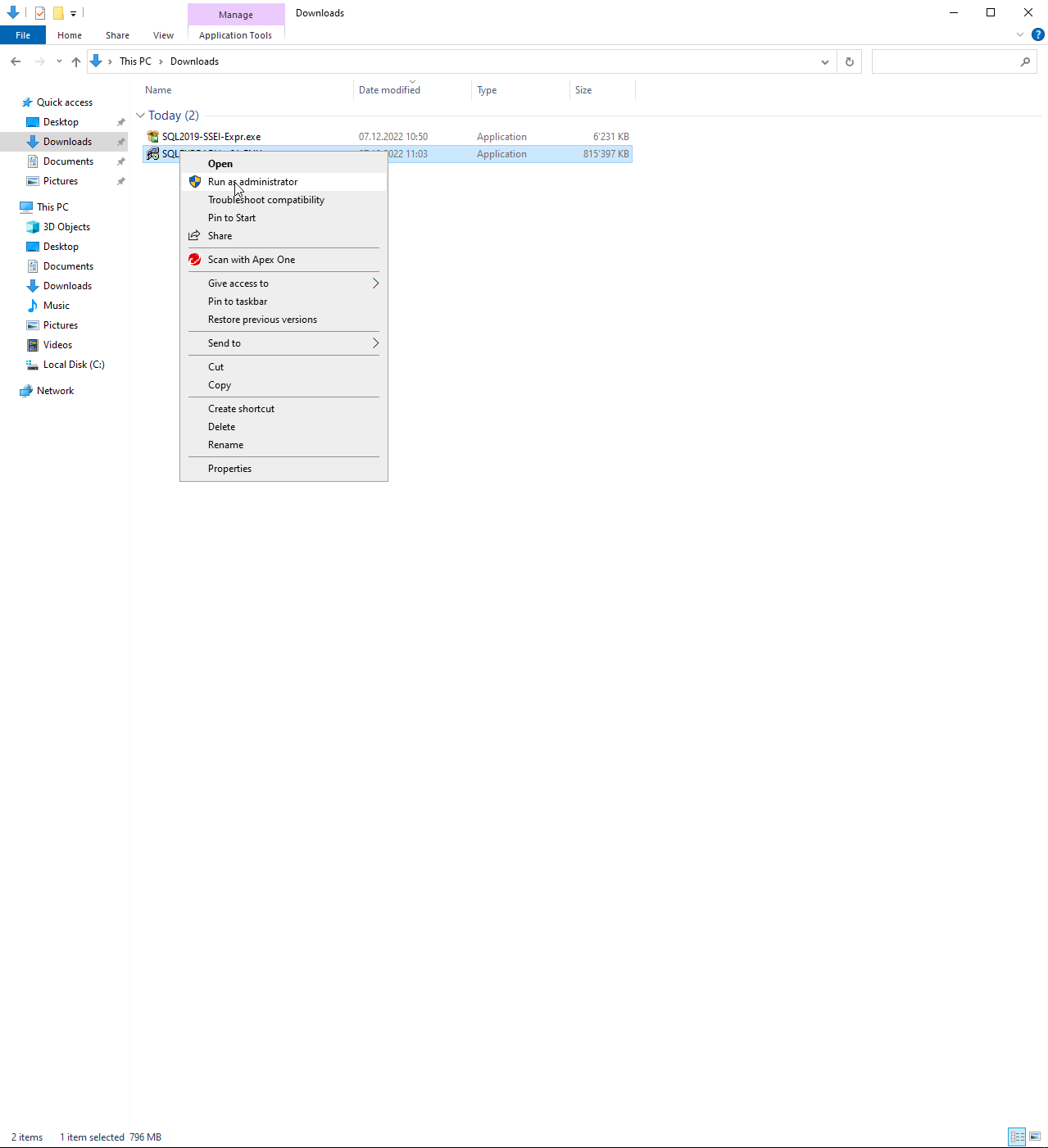 SQL Installation 9