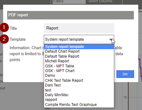 export data via the data analysis function 7