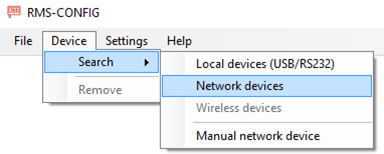 RMS-Converter_search for network devices