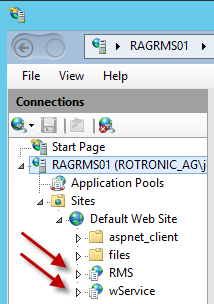 Configure IIS Web Server 7