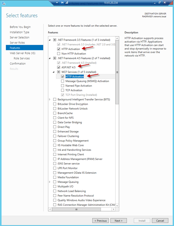 E-IM-RMS-WEB-V1.3.1_Configuration of features and IIS web service