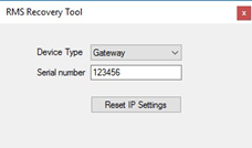 RMS-Troubleshooting_Device not found after programming invalid IP-Address