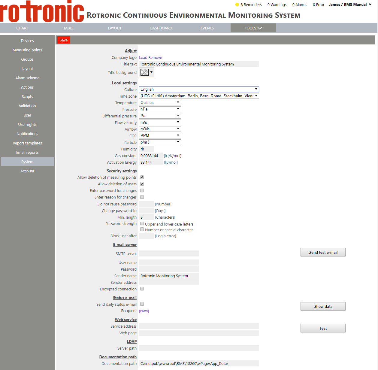 configure your local settings step 3