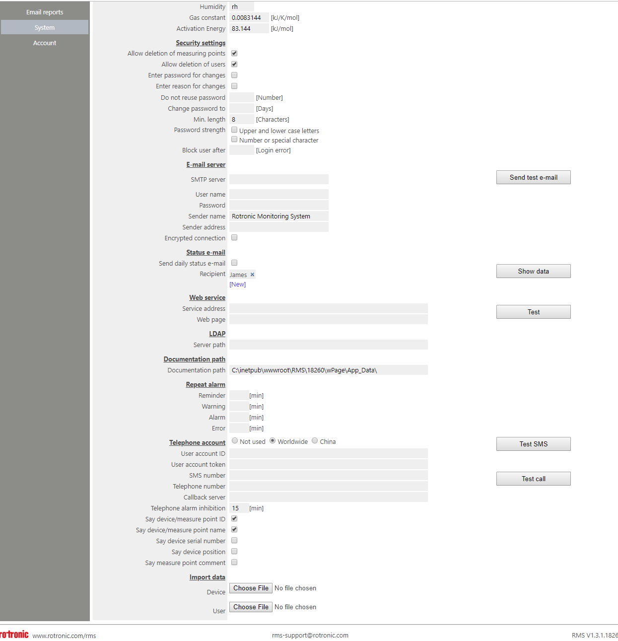 configure repeate alarm settings step 2