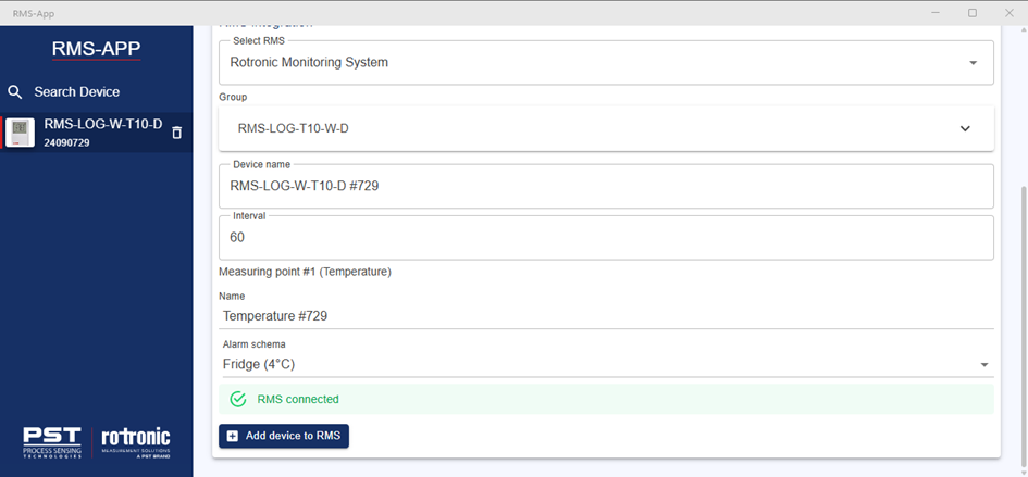 rms app 23