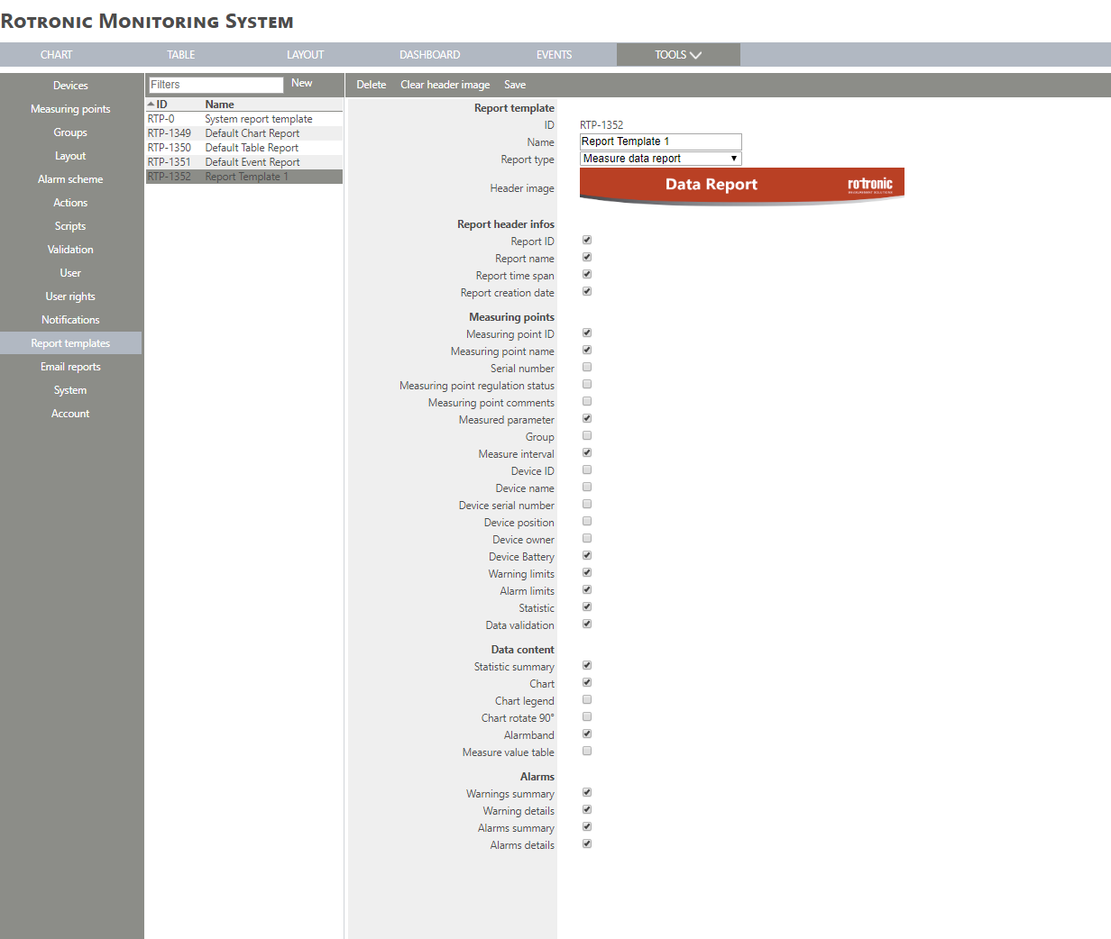 add a report template step 4