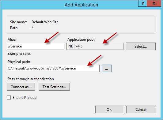 Configure IIS Web Server 4