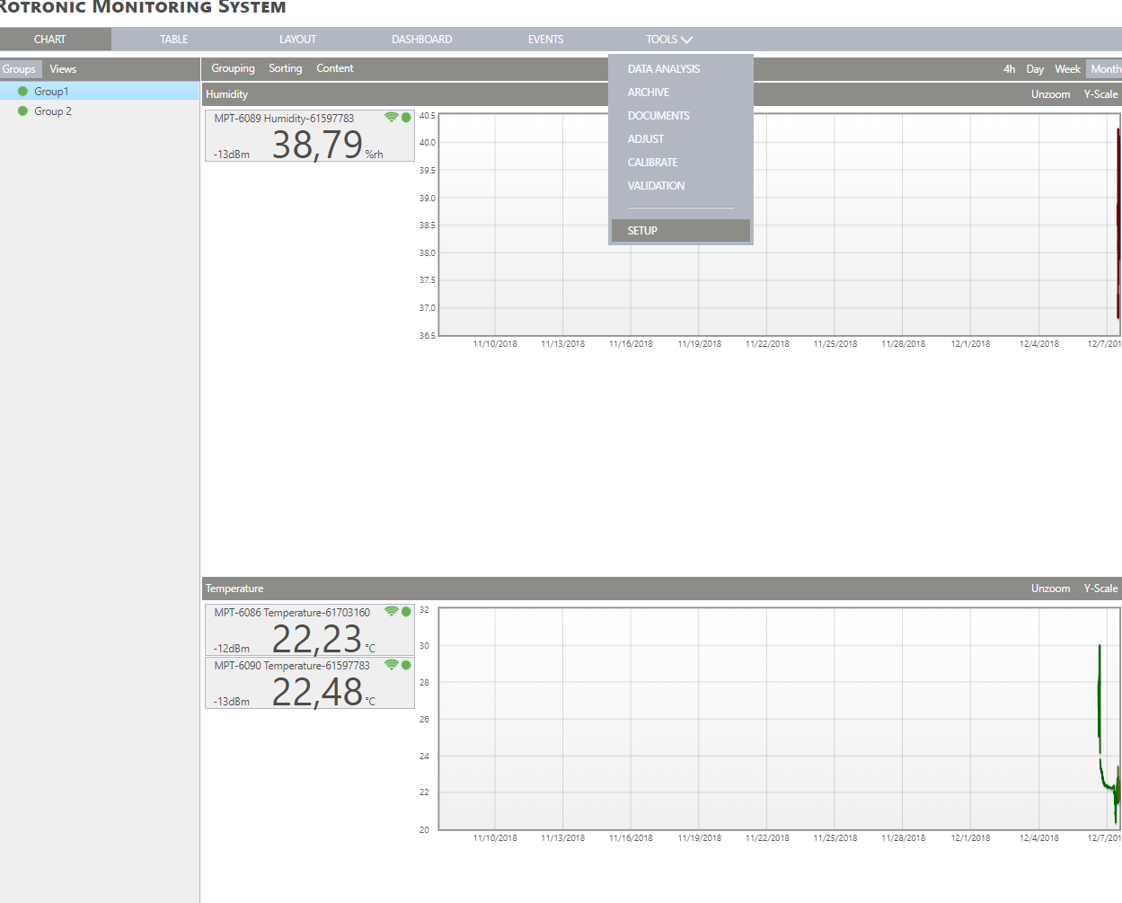 RMS add a system measuring point step 1