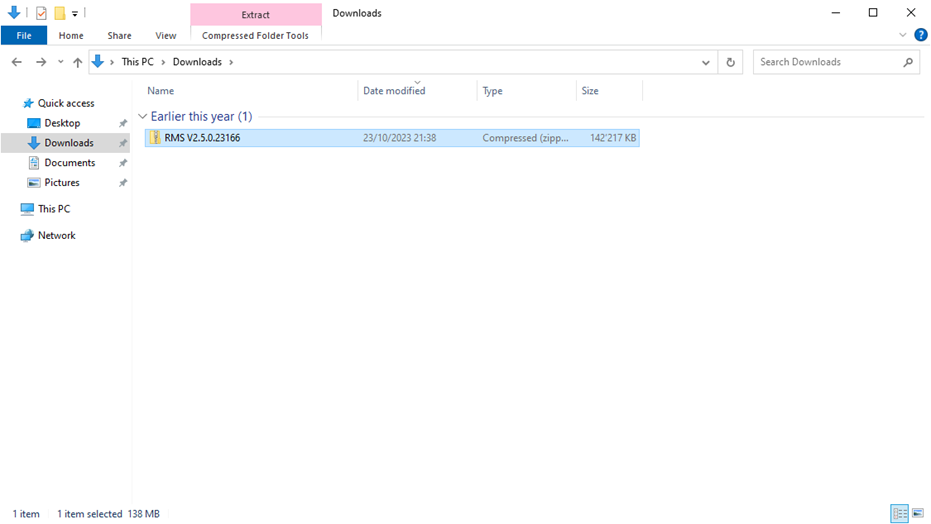 install v250 18