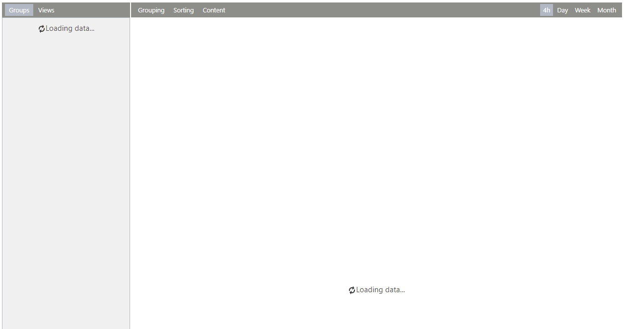 loading data