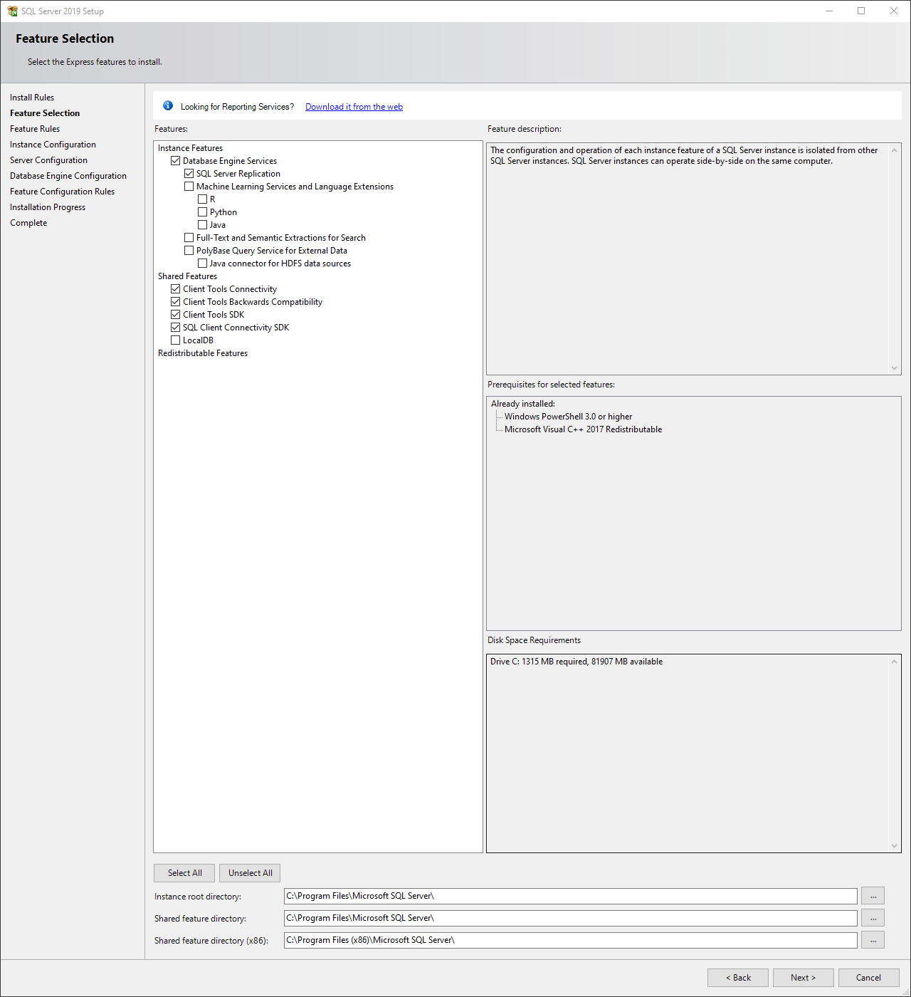 SQL Installation 15