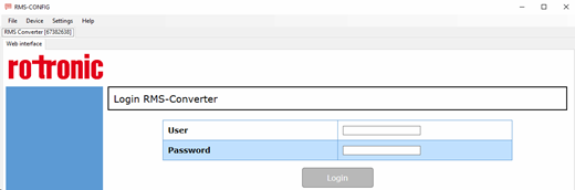 RMS-Converter_configuration via rms config software