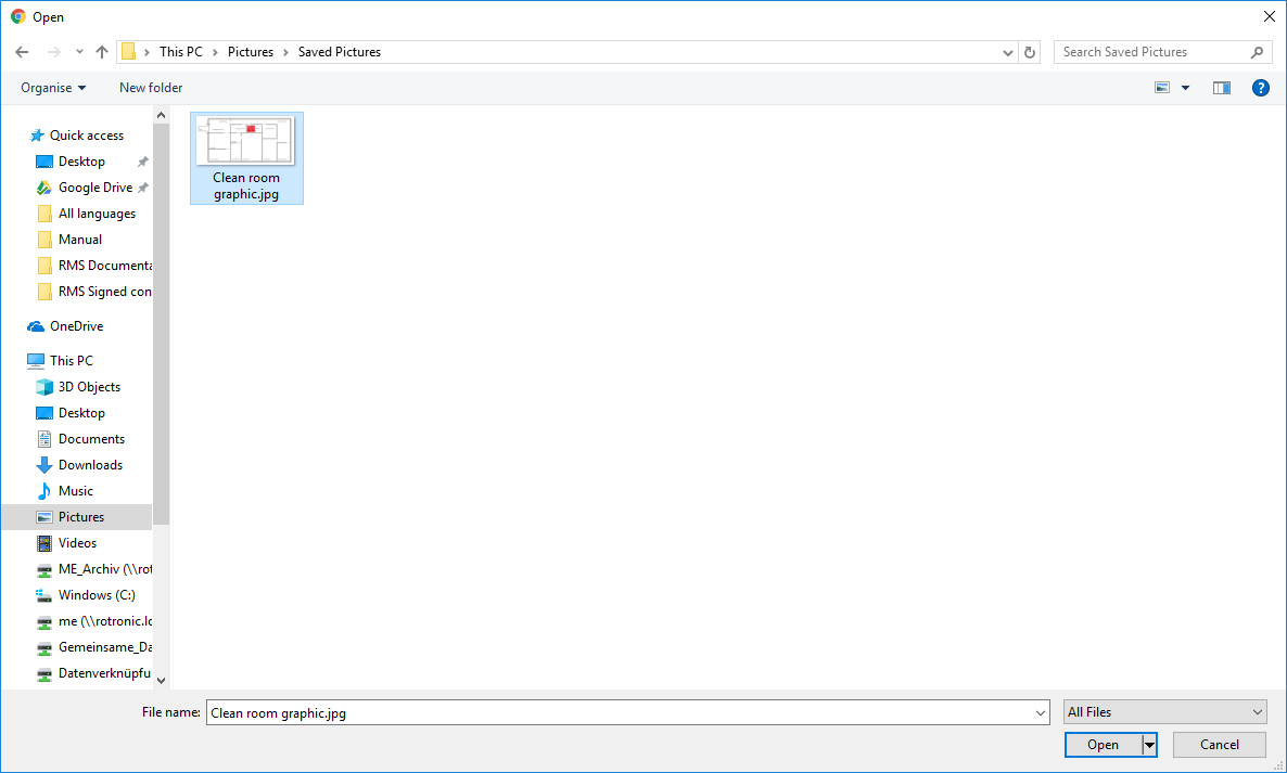 RMS add a layout step 3