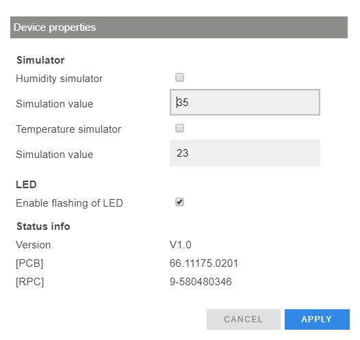 Device properties rms_mlog_b