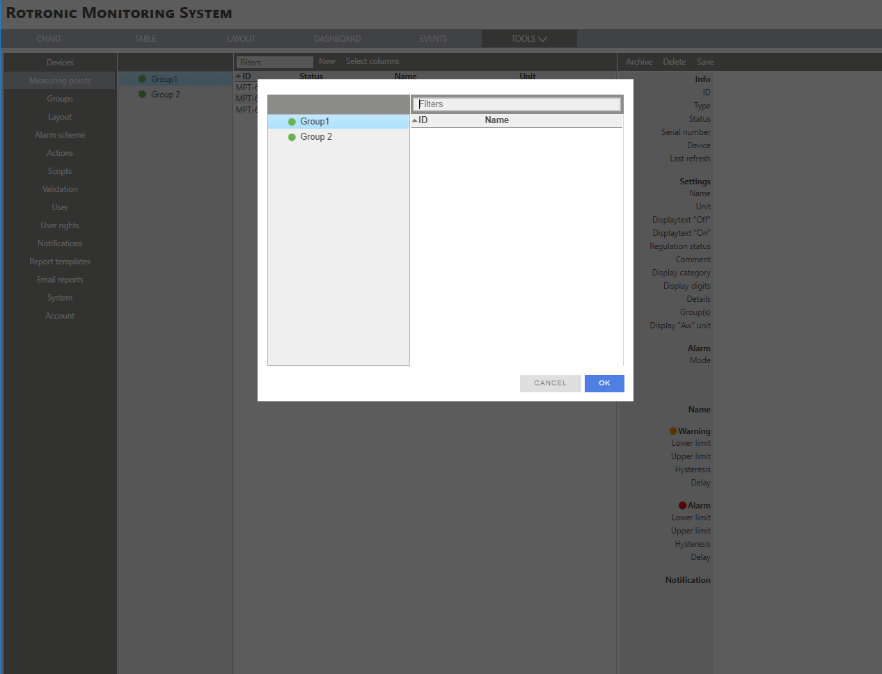 RMS add a psychrometric calculation step 7