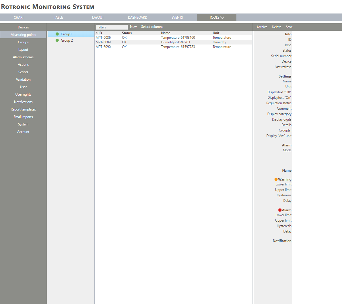 RMS add a virtual button step 2