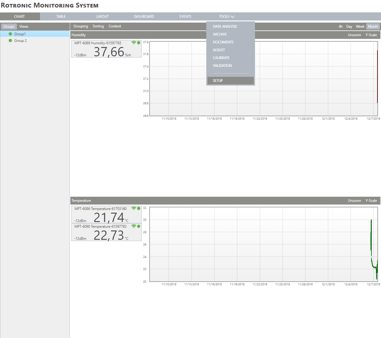RMS add a psychrometric calculation step 1