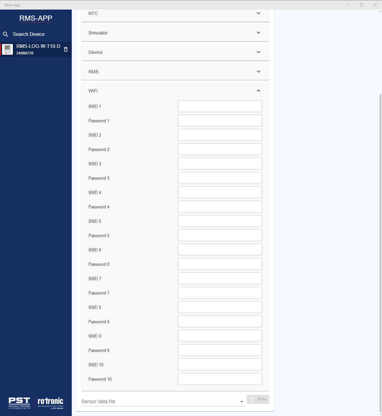 rms-app wifi
