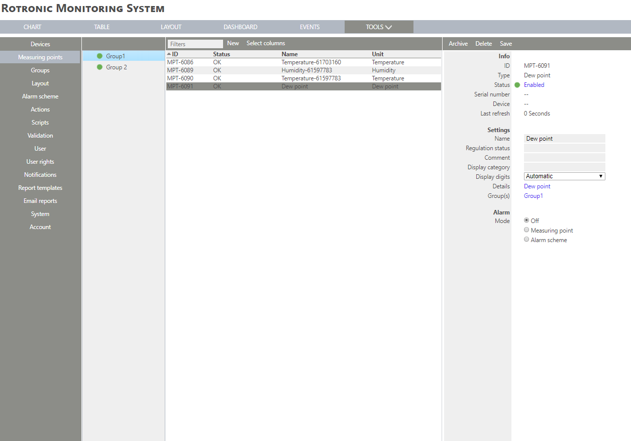 RMS add a psychrometric calculation step 9