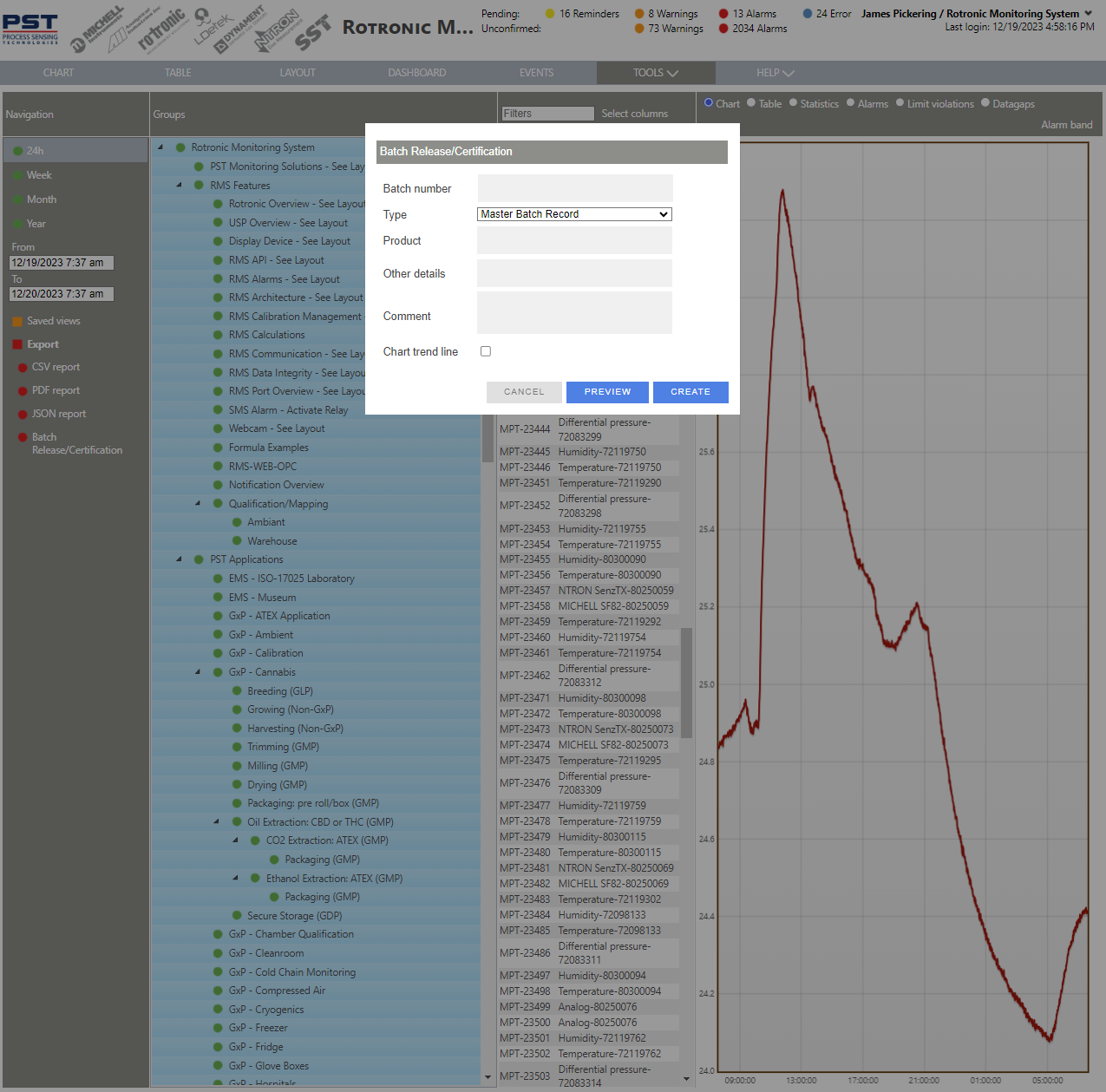 batch release